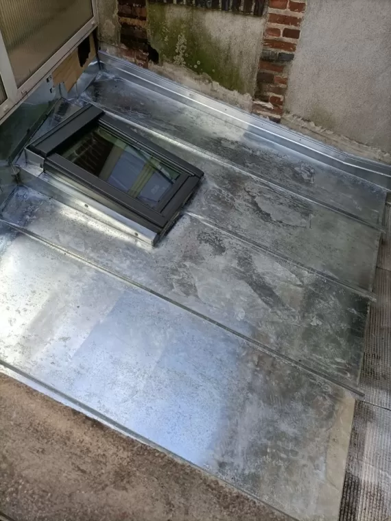 rénovation de toiture shingle en bac joint debout zinc, Pont-sur-Yonne, CLIPET CCEB