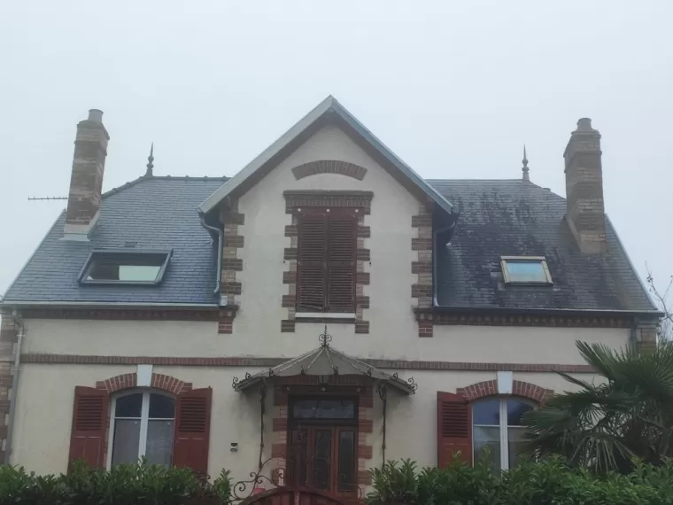 Réfection d'une moitié de toiture en ardoise st sérotin (89), Pont-sur-Yonne, CLIPET CCEB